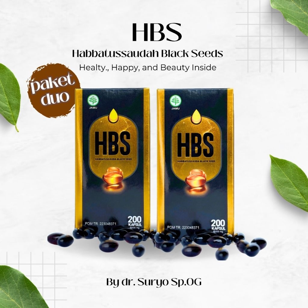 PAKET DUO "HBS by dr Suryo SpOG"Promil |2 botol HBS |