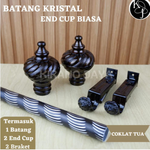 Khusus Gosend/Grab - Batang Gorden 2 meter - Besi Korden 2 Meter