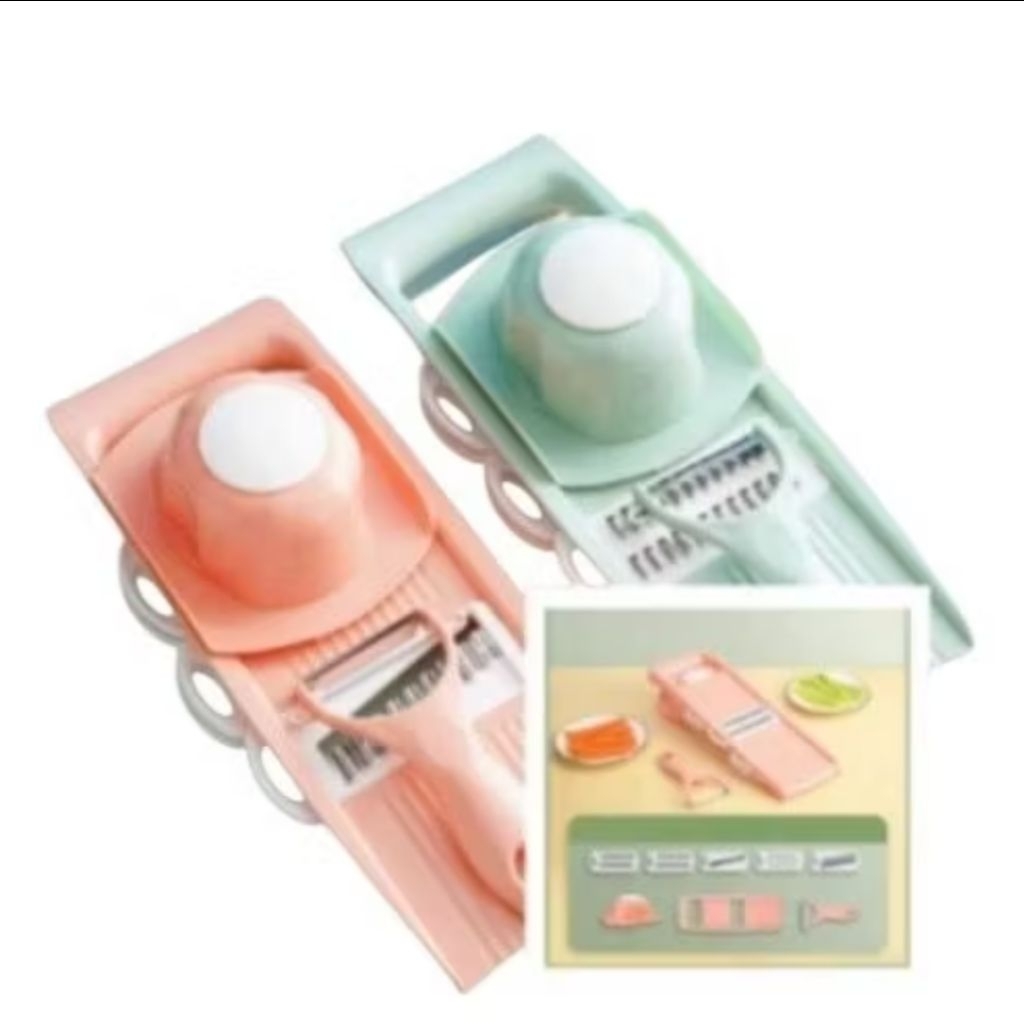 PARUTAN SET MULTIFUNGSI SERBAGUNA 7 IN 1 PARUTAN BUAH SAYUR SERBAGUNA