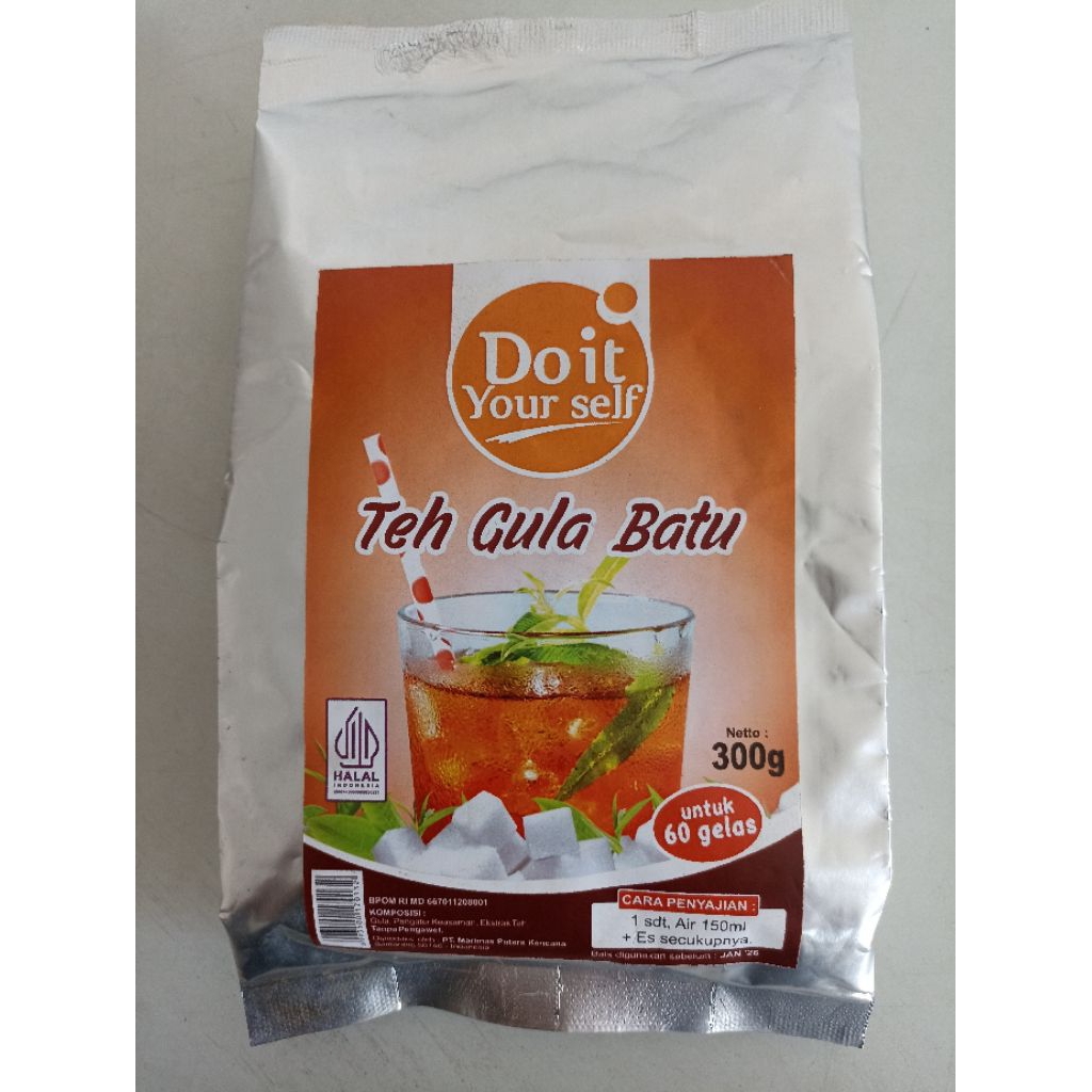 

Marimas Teh Gula Batu-300gr (u/60 Gelas)