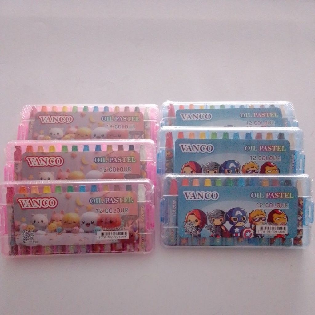 

Crayon Vanco isi 12/Oil Pastel Vanco