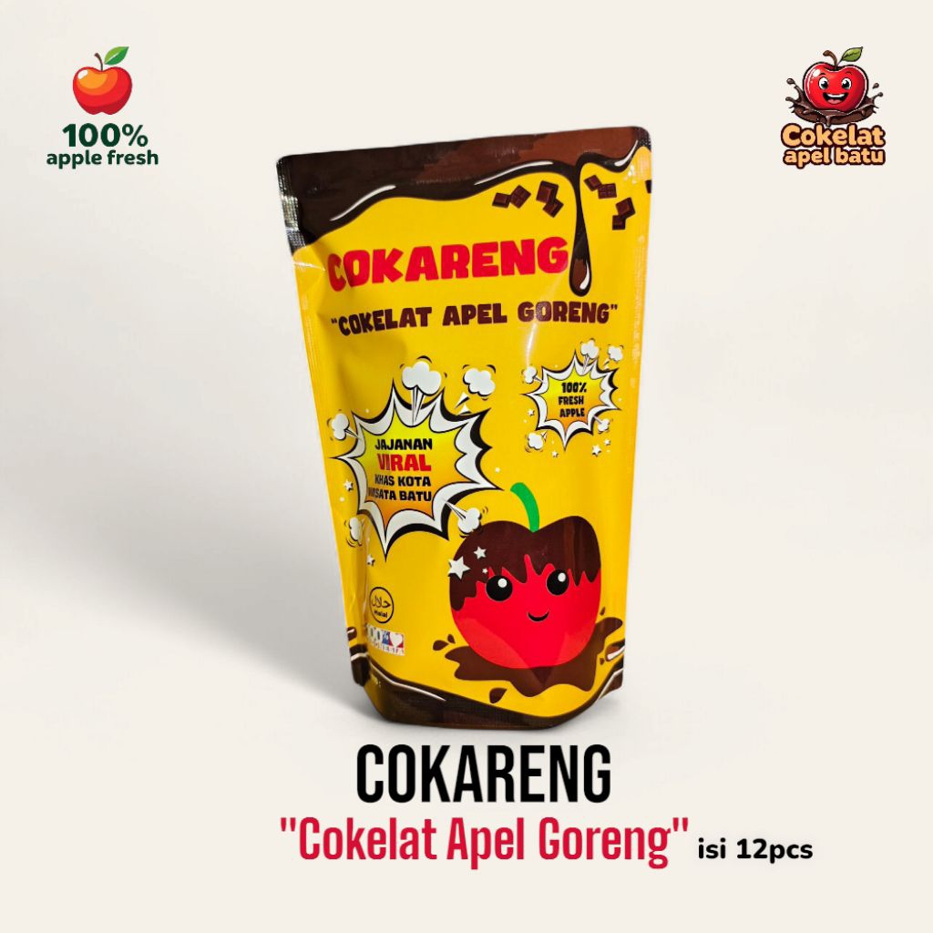 

COKARENG - Cokelat Apel Goreng - Coklat Apel Goreng - Cokelat Apel - Coklat Apel