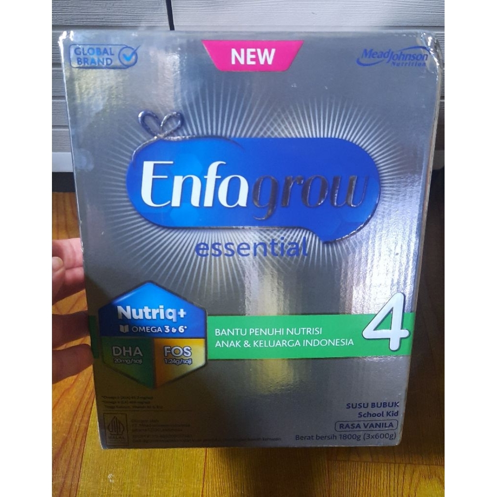 

Enfagrow Essential 4 Susu formula anak, 1800gr - Vanilla