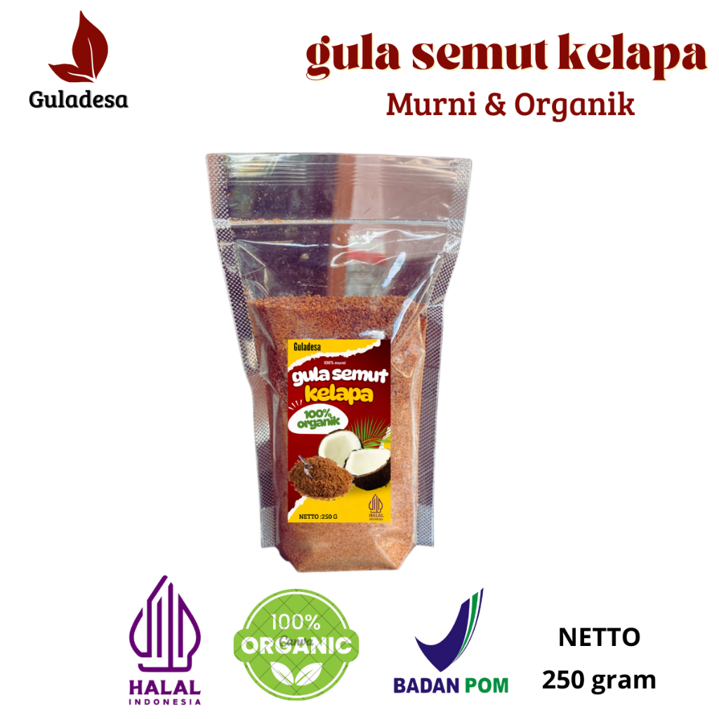 

Coconut Sugar / Gula Kelapa Bubuk Asli 250g