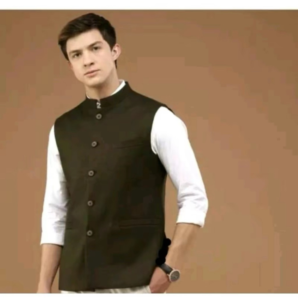 Rompi Pria pakistan Muslim /Vest Pria Muslim Model Pakistan Full Puring