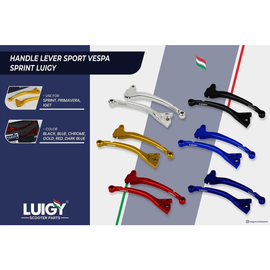 Brake Lever Handle Lever Vespa Matic Sprint Primavera Lx Lxv S Model Sport Luigy