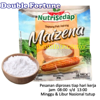 

NUTRISEDAP Tepung Pati Jagung Maizena 20gr / TEPUNG JAGUNG MAIZENA INSTAN