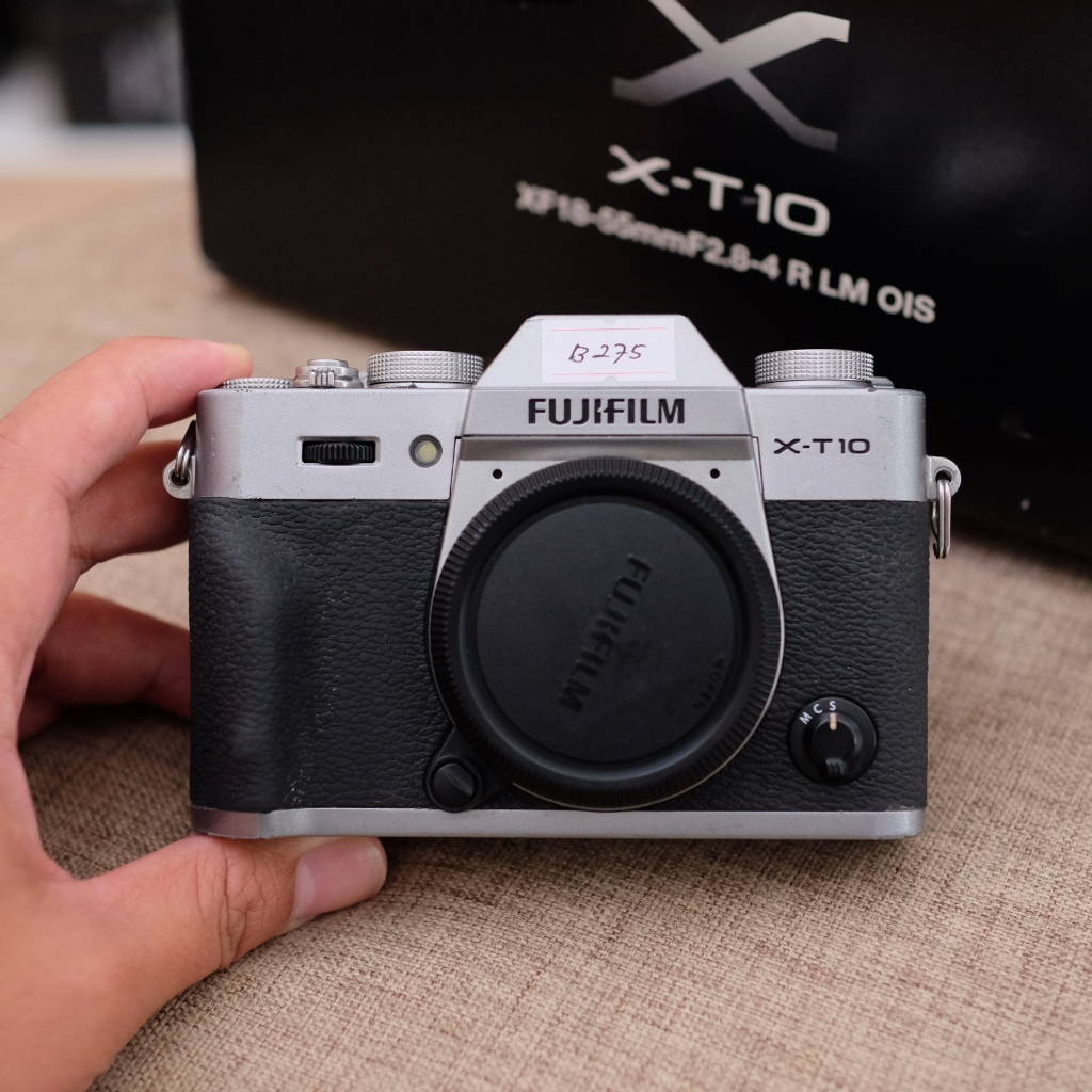 FUJIFILM X-T10 Fuji xt 10 BODY ONLY GARANSI [PRODAK TERLARIS SHOPEE] KAMERA FUJI XT 10 XT-10