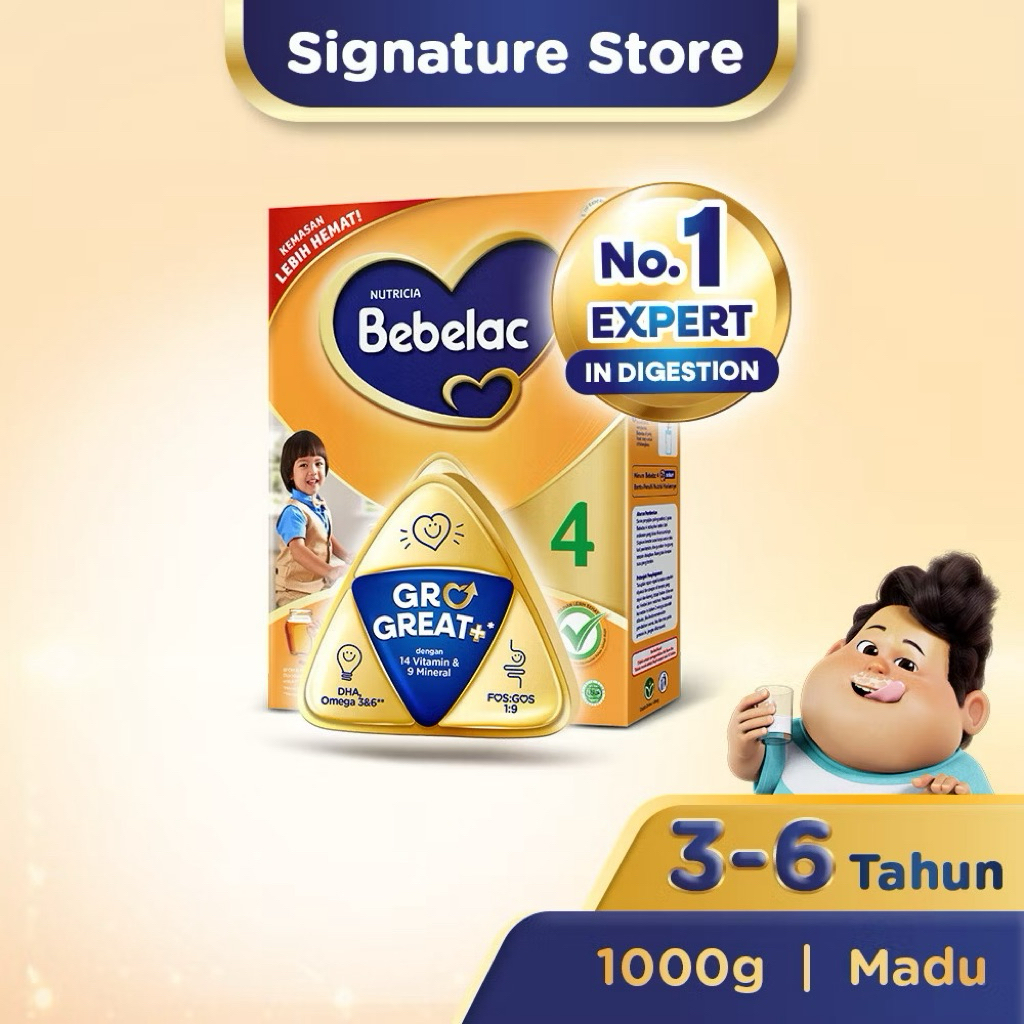 

Susu Bebelac anak vanilla madu Jumbo
