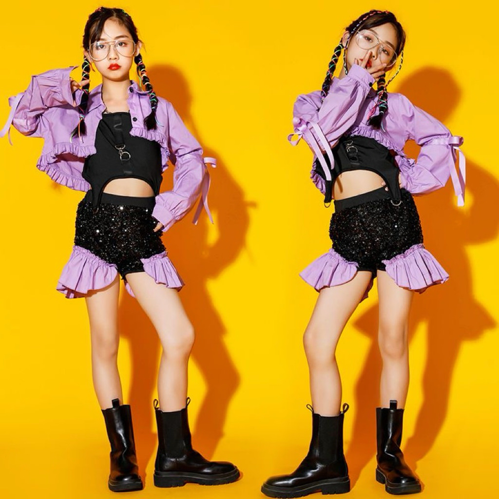 PO COSTUM BAJU HIPHOP DANCE KPOP KOREA ANAK