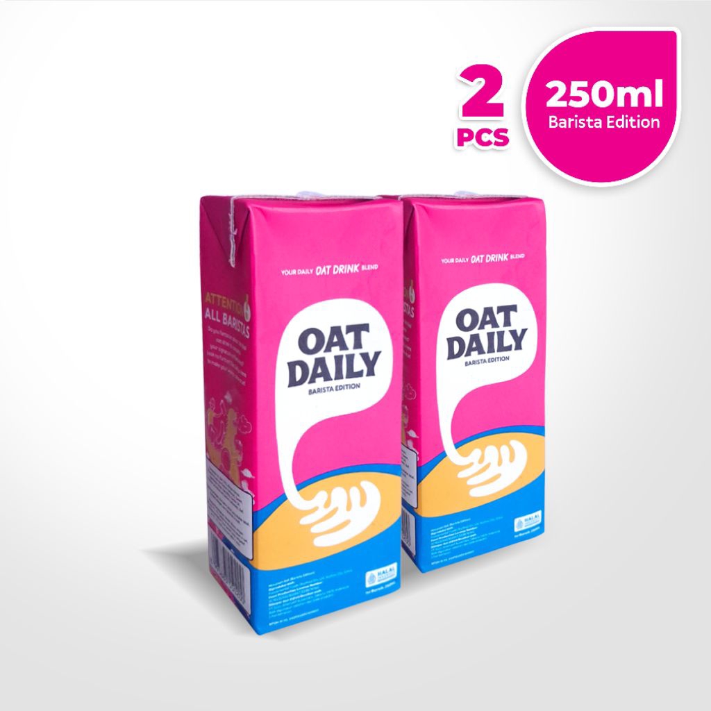 

OAT DAILY Oat Milk Barista Edition 250ml (2Pcs)