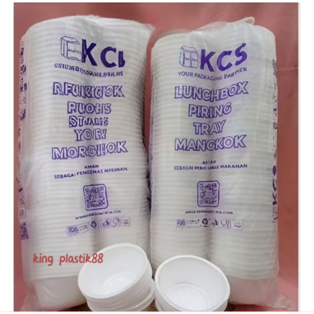 Mangkuk / mangkok KCS Styrofoam mangkok /Mangkuk Kecil dan Besar
