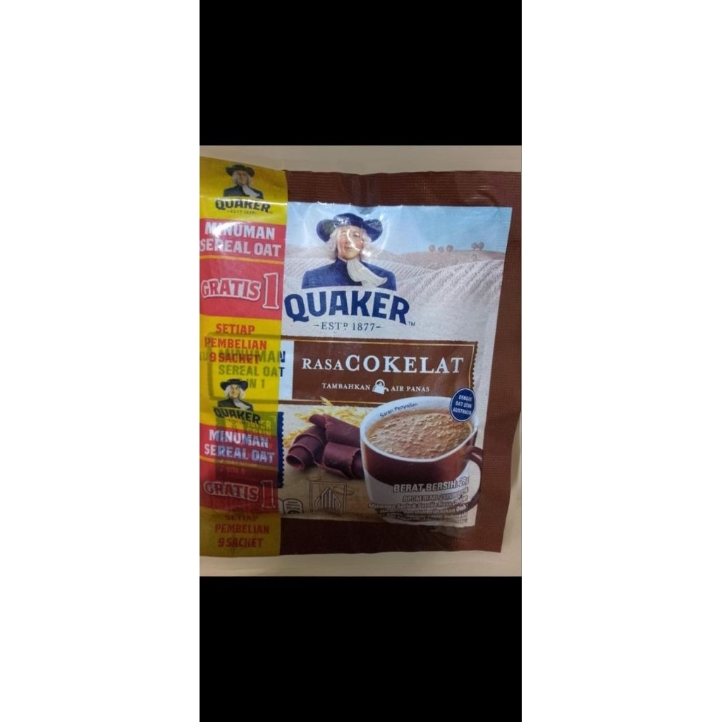 

Quaker all varian isi 10 pcs(coklat)