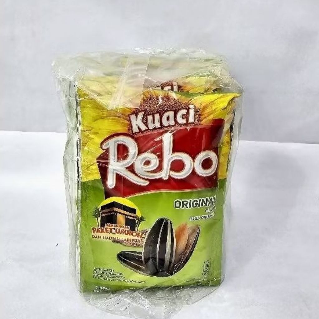 

Kuaci Rebo 1 Pak Isi 20 Sachet