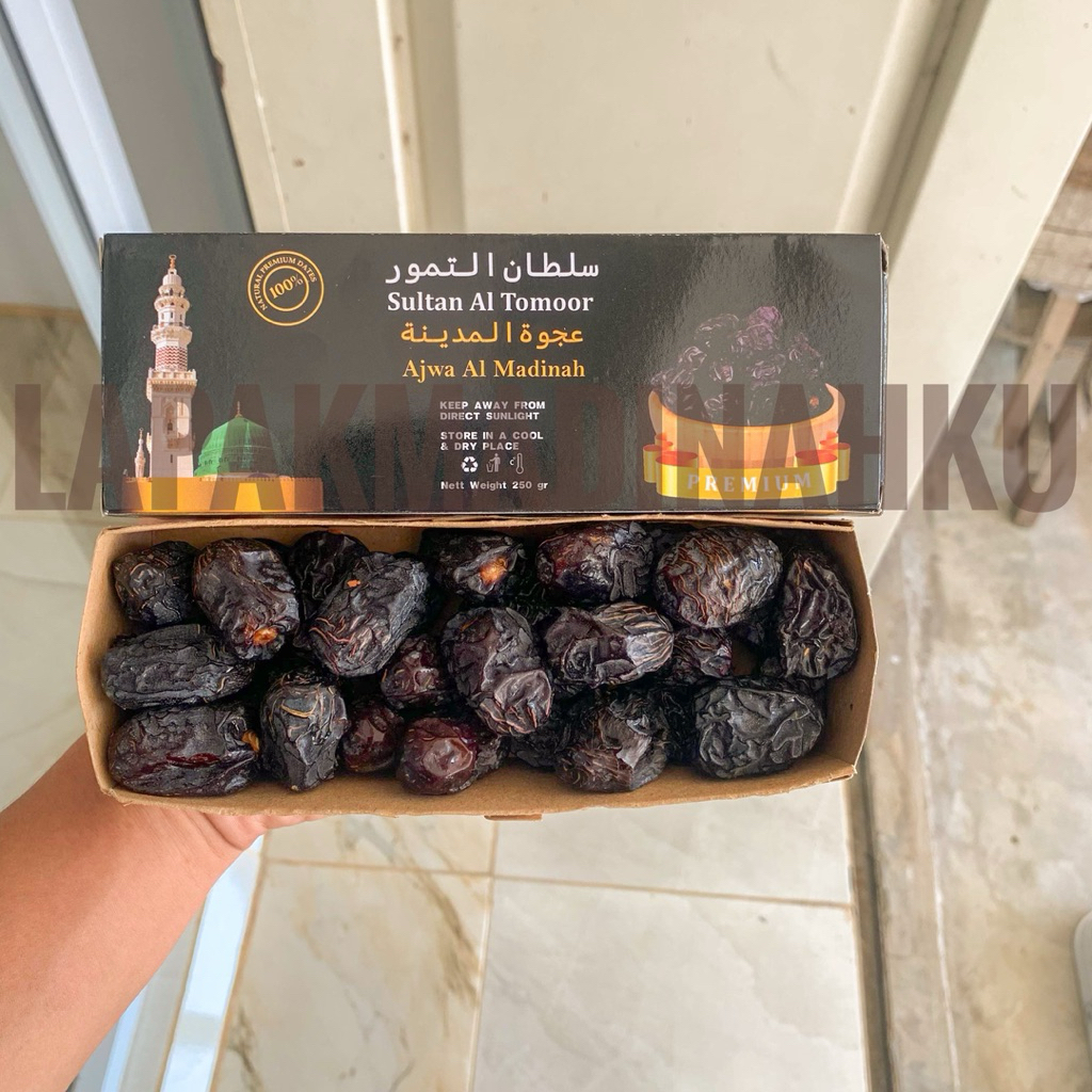 

Kurma Ajwa Nabi Premium 250gr Asli Madinah Berkhasiat Suplemen Kesehatan Terlaris Oleh-oleh Haji