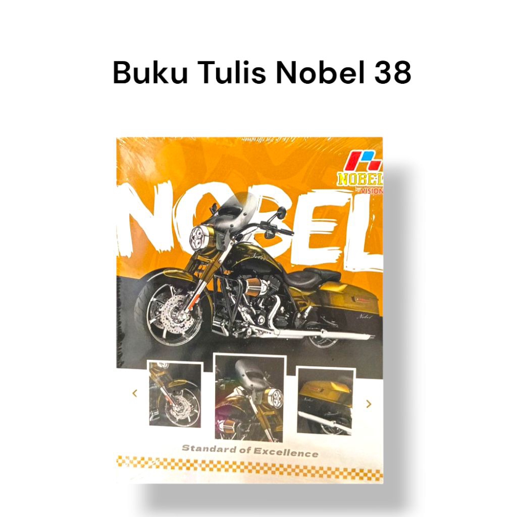 

1 PCS = 1 Buku Tulis Garis NOBEL 38 Lembar / 1 PCS Buku Tulis NOBEL 38Lembar