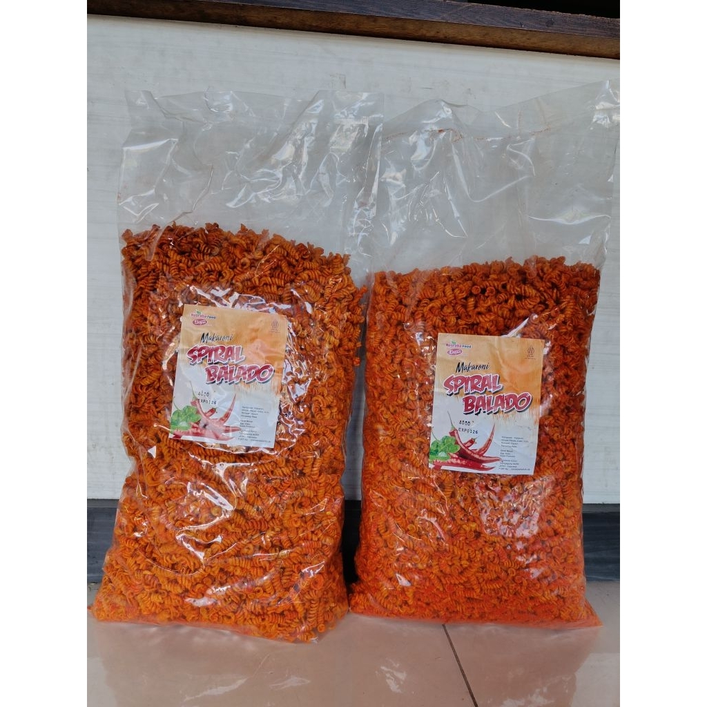 

MAKARONI SPIRAL BALADO, BALADO, BALADO