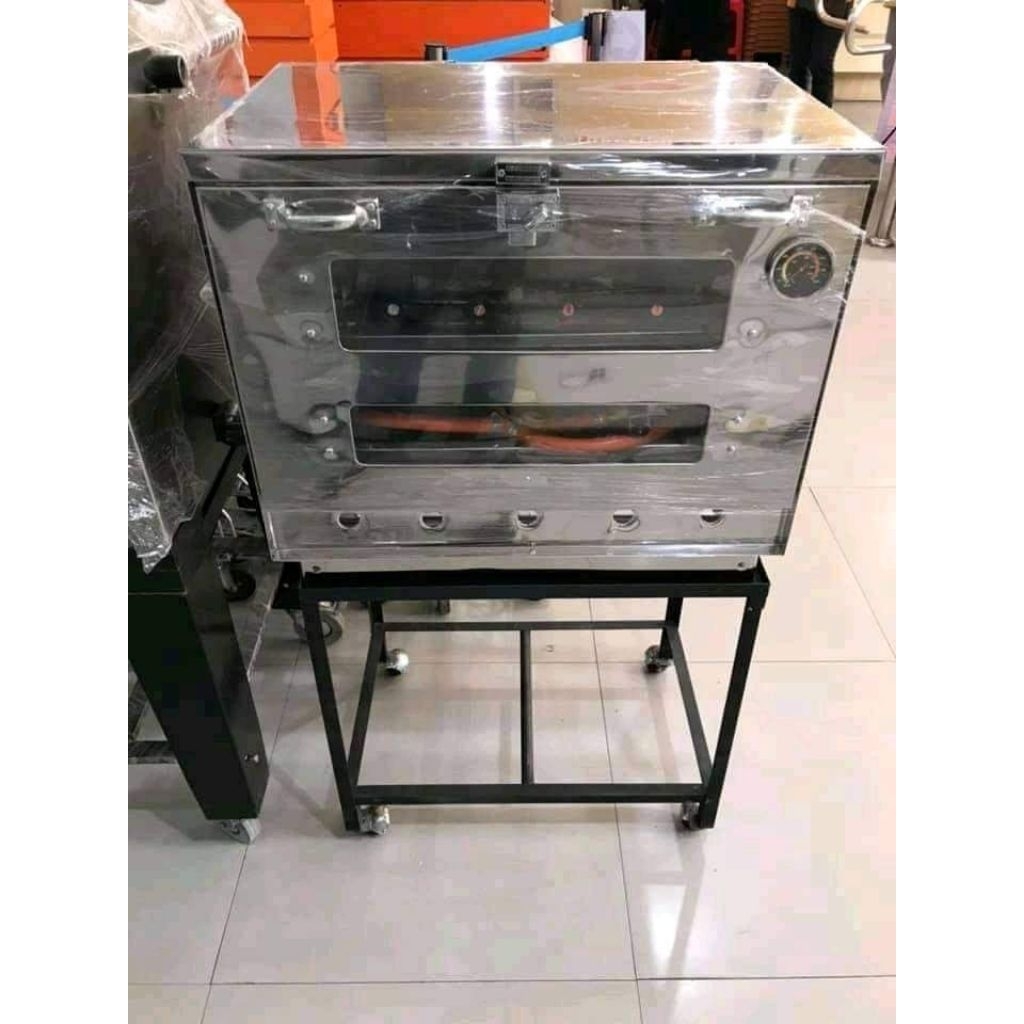Oven Gas 60x40x70 cm Include Loyang | Oven Gas 40x60cm Stainless Stell