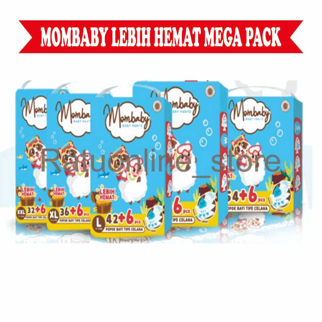 MOMBABY PANTS S54+6 M50+6 L42+6 XL36+6 / Mombaby Pants