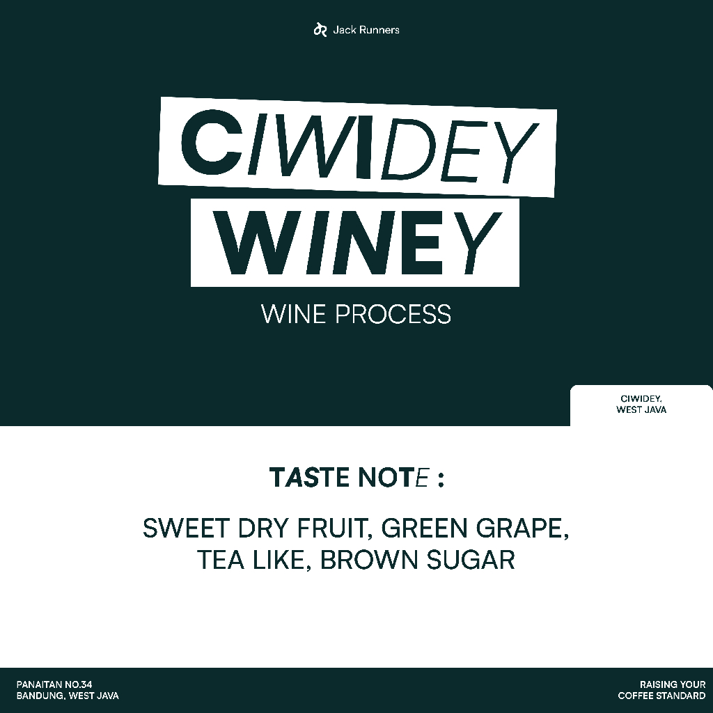 

JACK RUNNERS ROASTERY - CIWIDEY WINE - ROASTED BEANS COFFEE