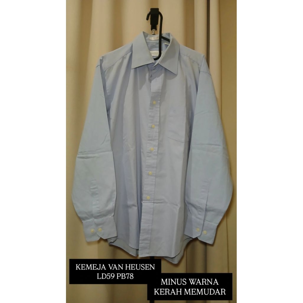 PRELOVED KEMEJA PRIA VAN HEUSEN