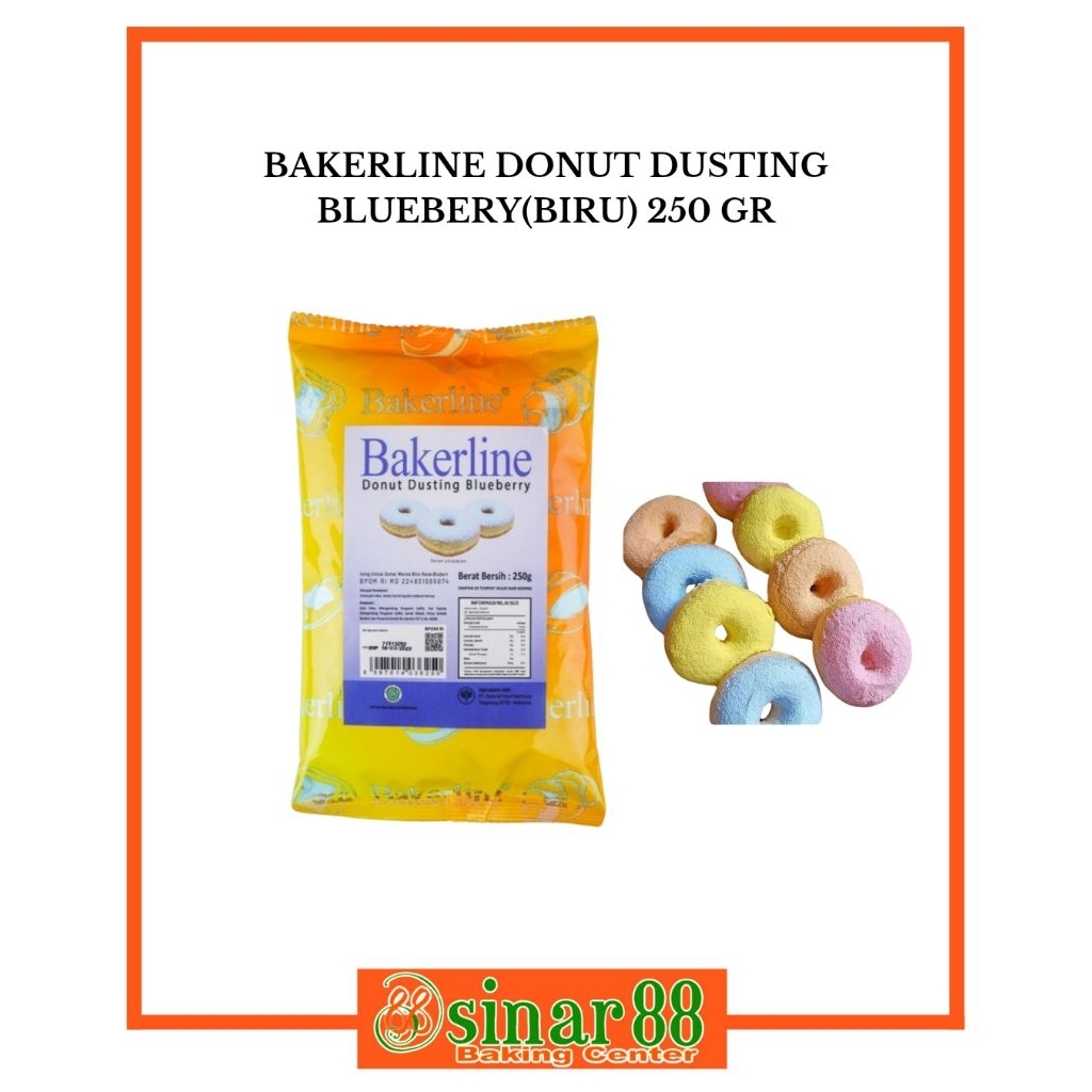 

BAKERLINE SNOW DONUT DUSTING BLUE 250GR