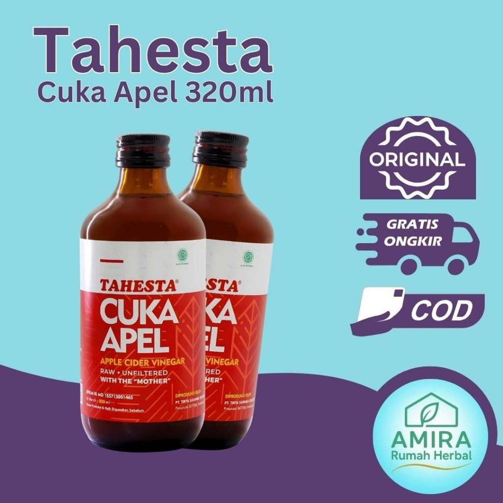 

Tahesta - Cuka Apel 320ml