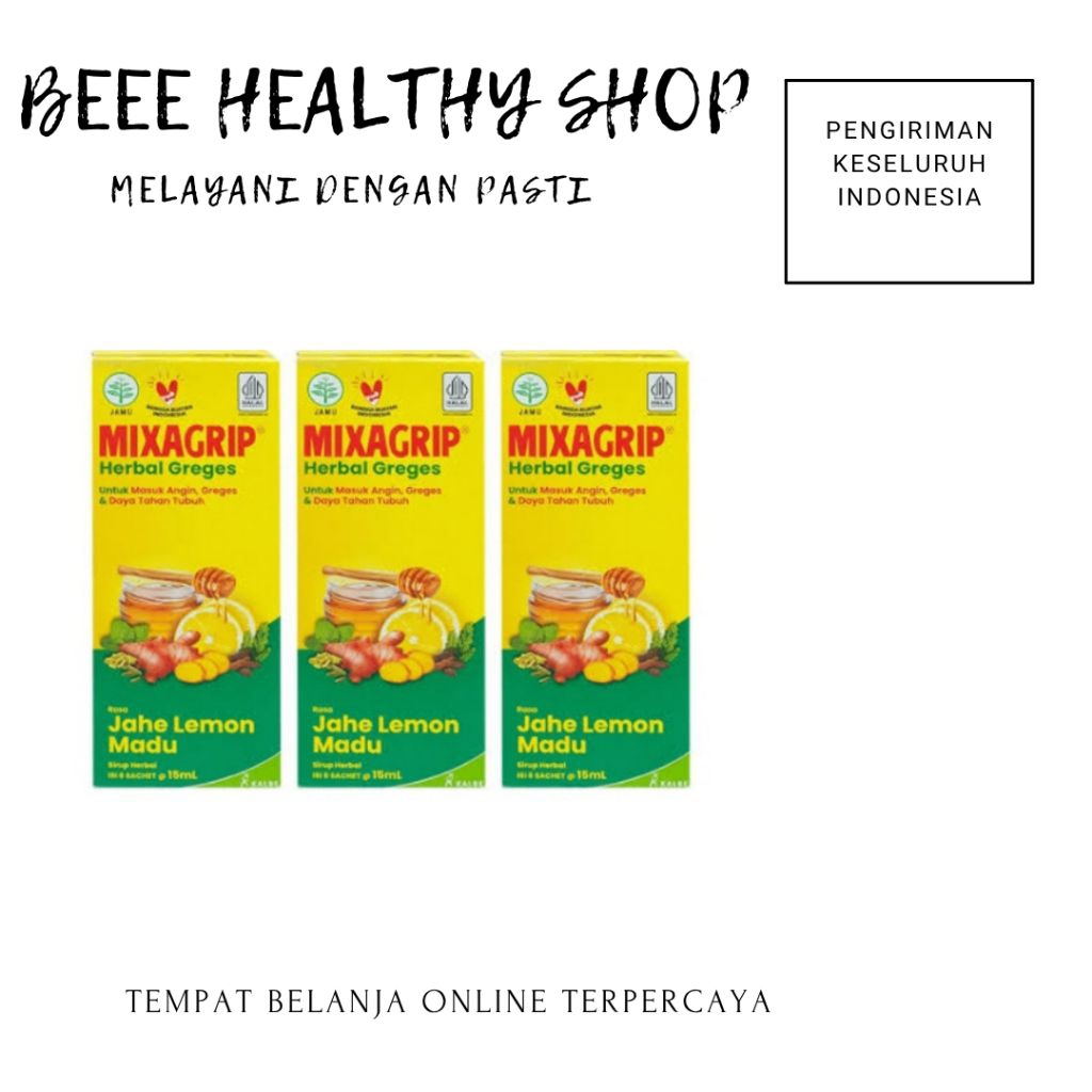

MIXAGRIP HERBAL GREGES 1 BOX ISI 6 SACHET