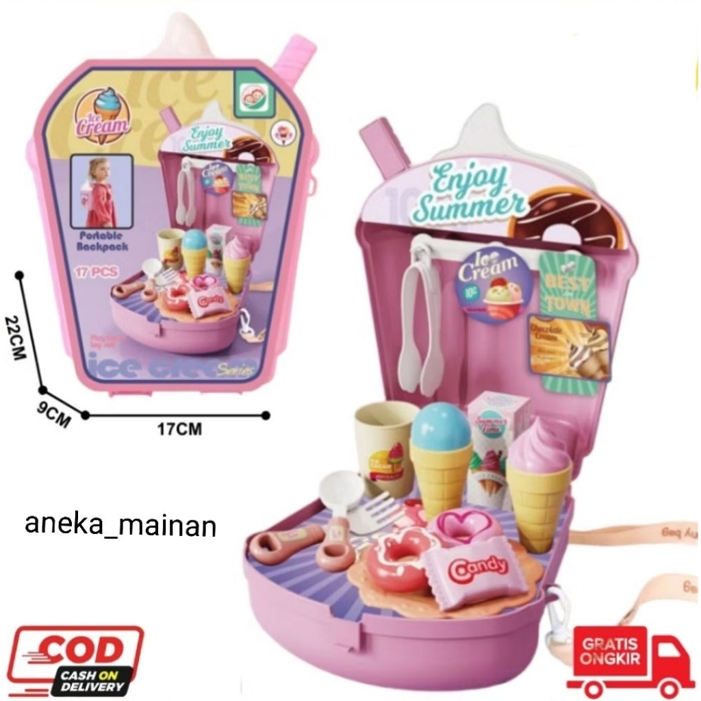 Mainan anak Tas Ice Cream Kekinian YL518-4