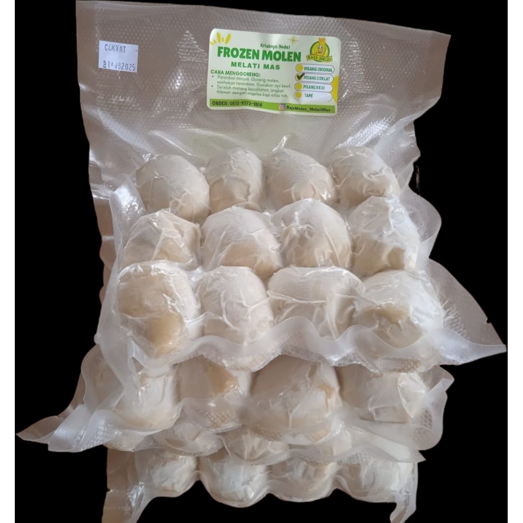 

Frozen Molen Pisang Coklat