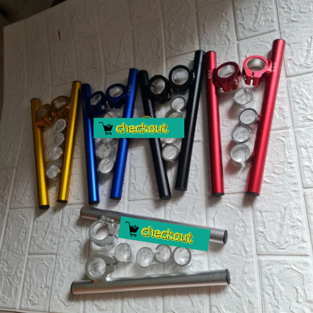 stang jepit drag 15 derajat universal rx king vixion new old cb150r ninja r rr dll