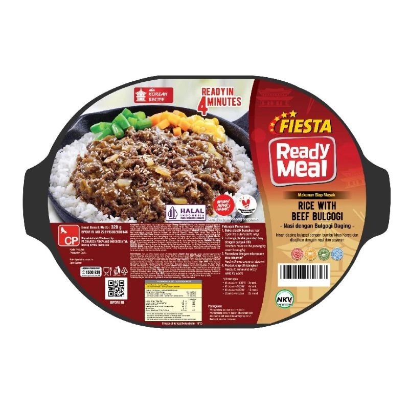 

Fiesta Ready Meal Beef Bulgogi Rice 320 gr