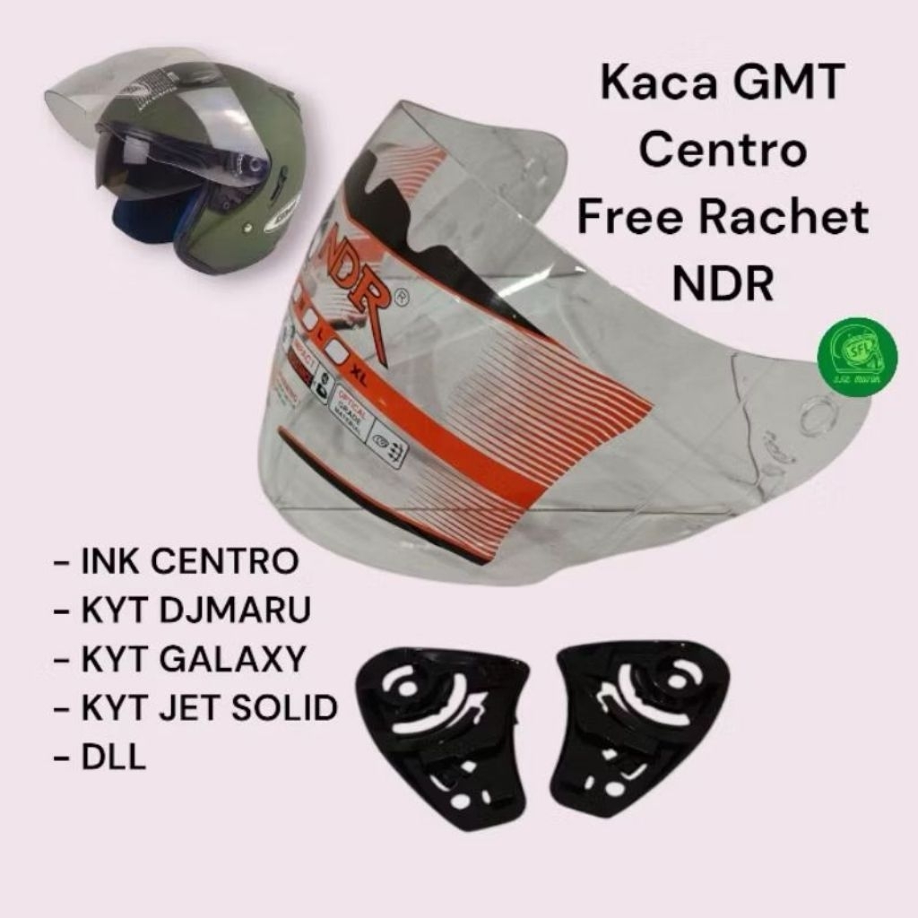 Kaca Helm Visor GMT Centro GMT Doble Visor