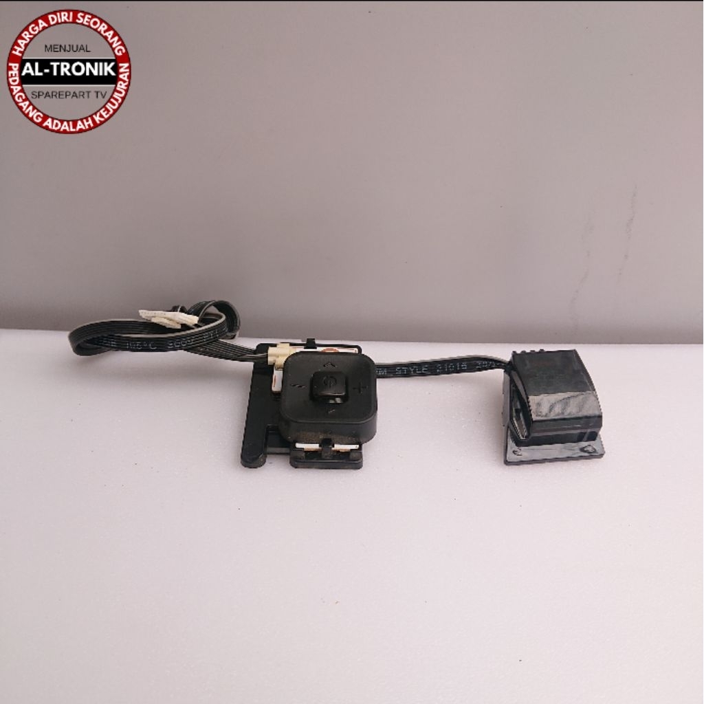 SENSOR DAN TOMBOL TV LED SAMSUNG 55 INCH MODEL UA55MU6100K IR RECEIVER MANUAL KEYPAD 55MU6100K 55MU6