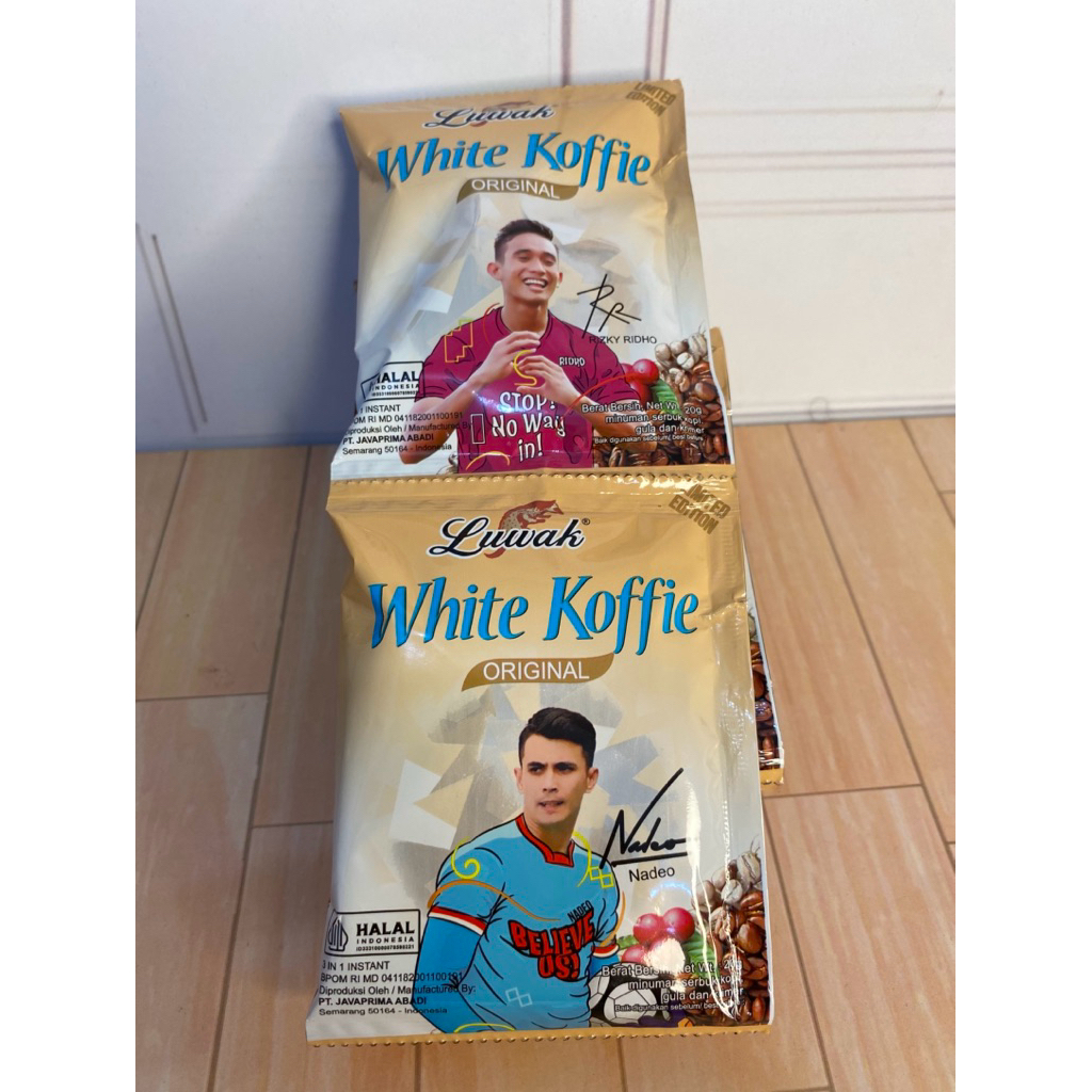 

LUWAK WHITE COFFE / 1 RENCENG 10sachet