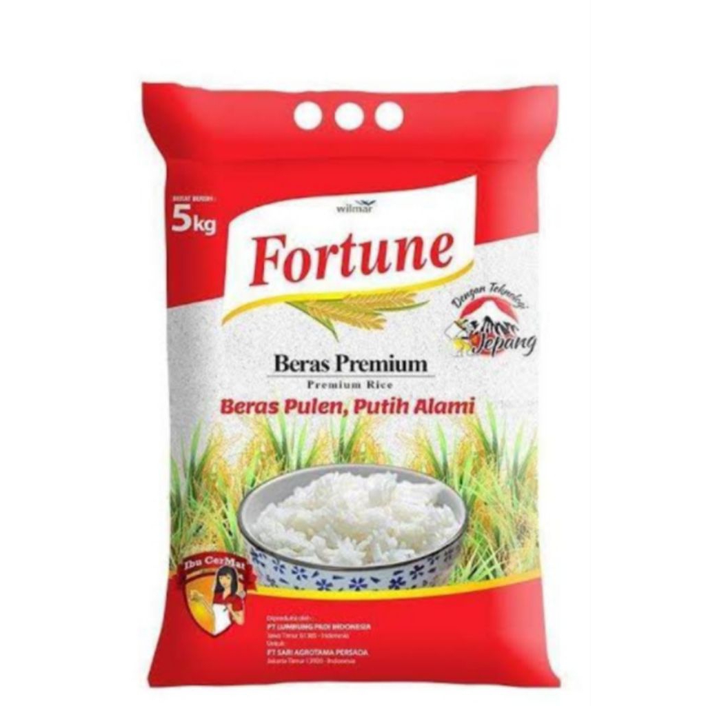 

Beras Fortune 5kg