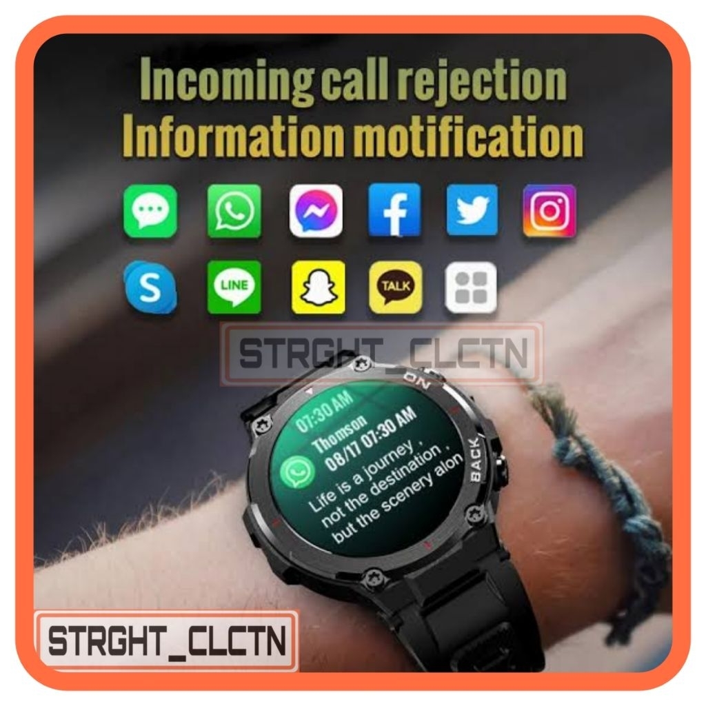 JAM FD68 TERBARU SMARTWATCH ANDROID 4G ANTI AIR WA SMS TLFN MUSIK KAMERA BLUETOOTH NOTIFIKASI KESEHA