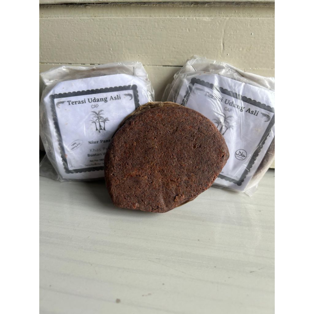 

Terasi Udang Asli MD – Aroma Kuat & Rasa Juara | 100gr | Terasi Tradisional Pangkalan Berandan