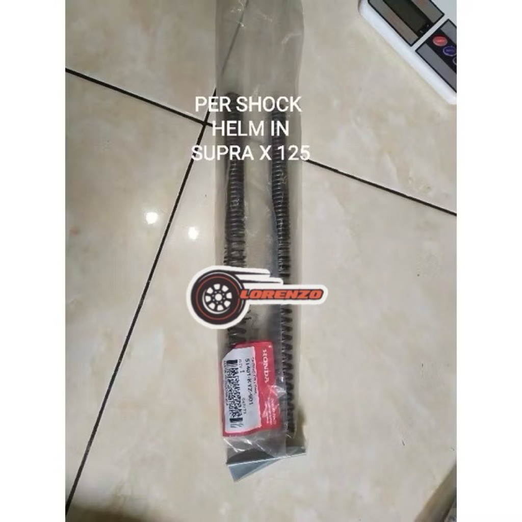 PER SHOCK DEPAN HELM IN HELMIN SUPRA X 125 ORIGINAL HONDA