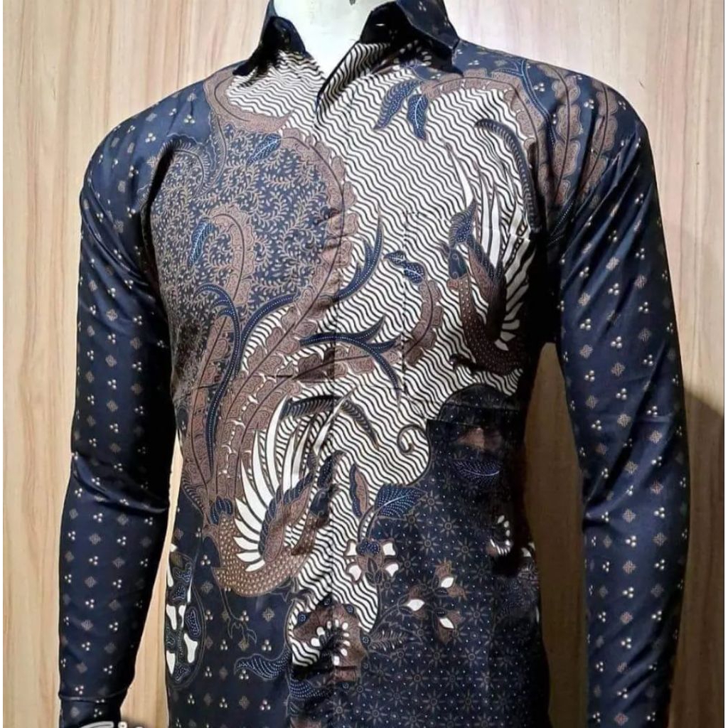 Kemeja Batik Pria Atasan premium