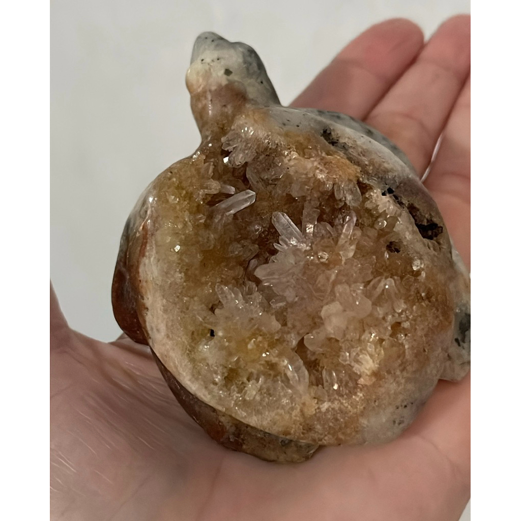 Kristal Crystal Geode, Kristal Cluster Geode, batuan alam