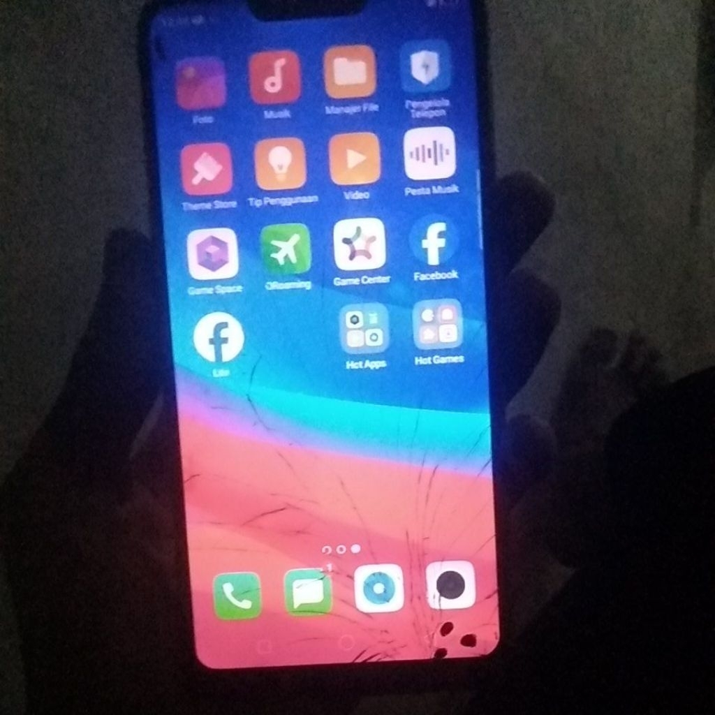 Oppo a3s minus lcd layak pakai
