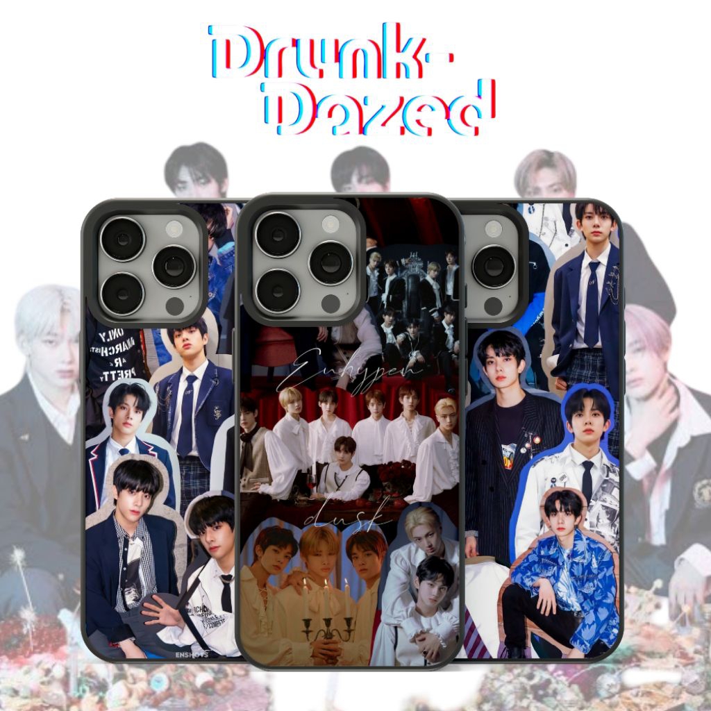 [ENHYPEN DRUNK DAZED] Premium Case Collection Semua Tipe HP Kualitas Premium