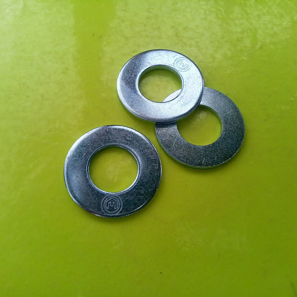 RING PLAT GALVANIS M16 / RING BAUT KUNCI 24 / RING PLAT M16 PUTIH / RING PLAT M16 GALVANIZ / PLATE M