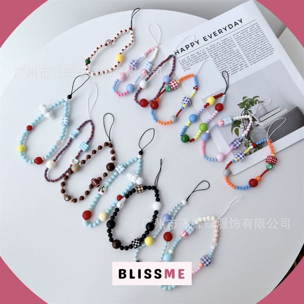 Gantungan HP Kotak Awan Dadu Strap Phone Holder Bahan Resin Premium