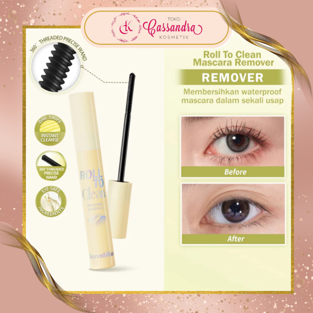 BARENBLISS ROLL TO CLEAN MASCARA REMOVER