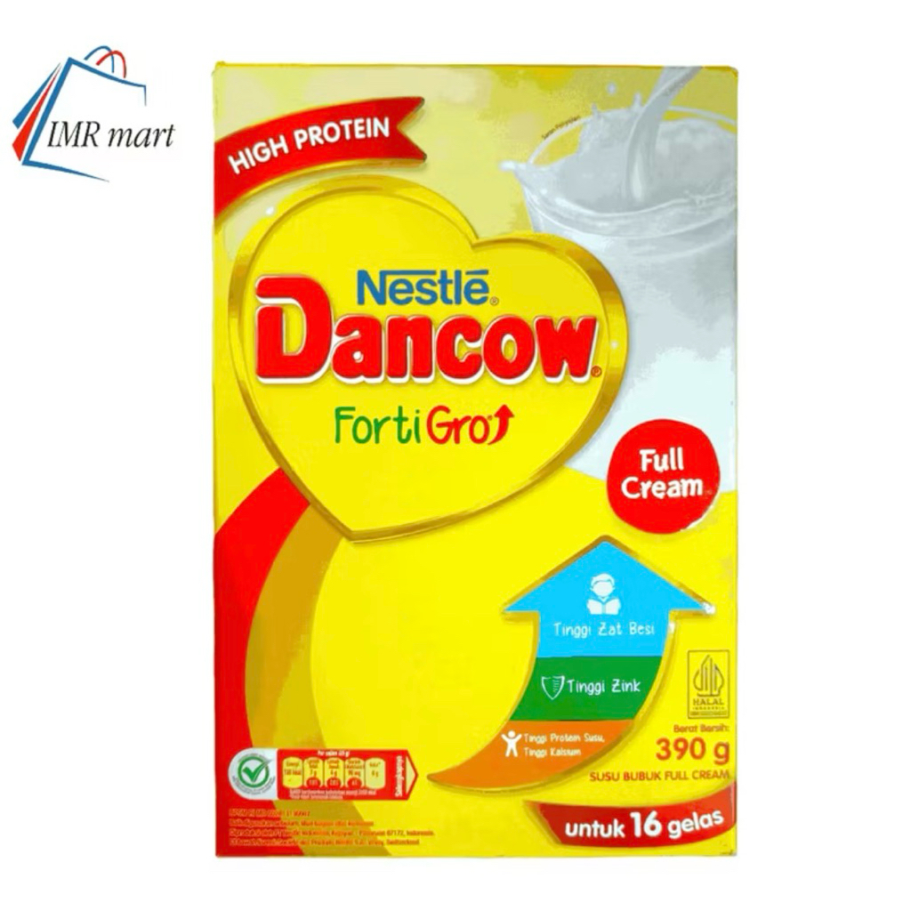 

Susu Dancow Fortigro Full Cream Berat 390 Gram exp sep 2026