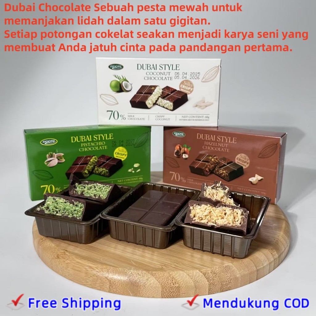 

Cokelat Dubai sangat lezat sehingga Anda tidak bisa berhenti memakannya. Makanan ringan impor dari Cina adalah hadiah kelas atas