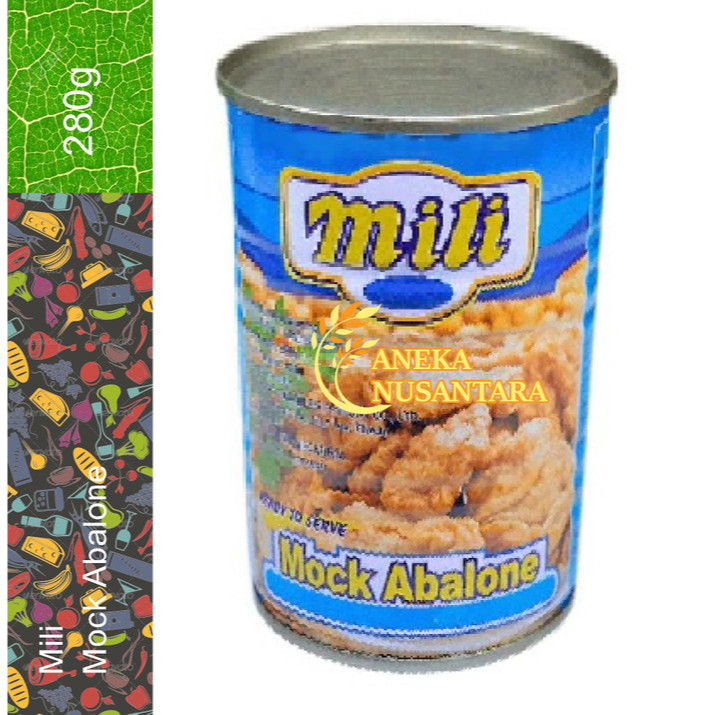 

Mili Mock Abalone VEGETARIAN/ Daging Abalone Analog 280gr Mili Abalon