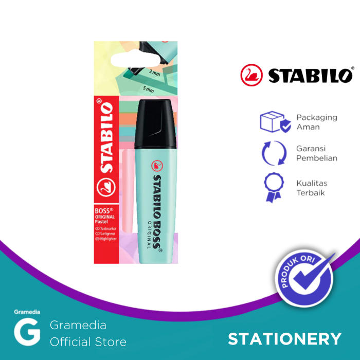 

Gramedia Pekanbaru - STABILO BOSS PASTEL SET 2 PN. B